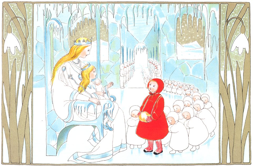 Sibylle von Olfers – Plate 4 [from The Story of the Snow Children]