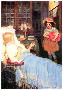 Jessie Willcox Smith – I am never called anything but Heidi (Heidi by Johanna Spyri) [from Jessie Willcox Smith: American Illustrator]. Free illustration for personal and commercial use.