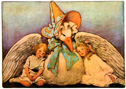 Jessie Willcox Smith – Mother Goose (The Jessie Willcox Smith Mother Goose) [from Jessie Willcox Smith: American Illustrator]. Free illustration for personal and commercial use.