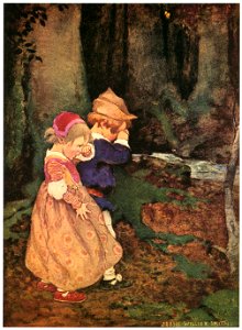 Jessie Willcox Smith – Babes in the Wood (A Child’s Book of Stories by Penrhyn W. Coussens) [from Jessie Willcox Smith: American Illustrator]