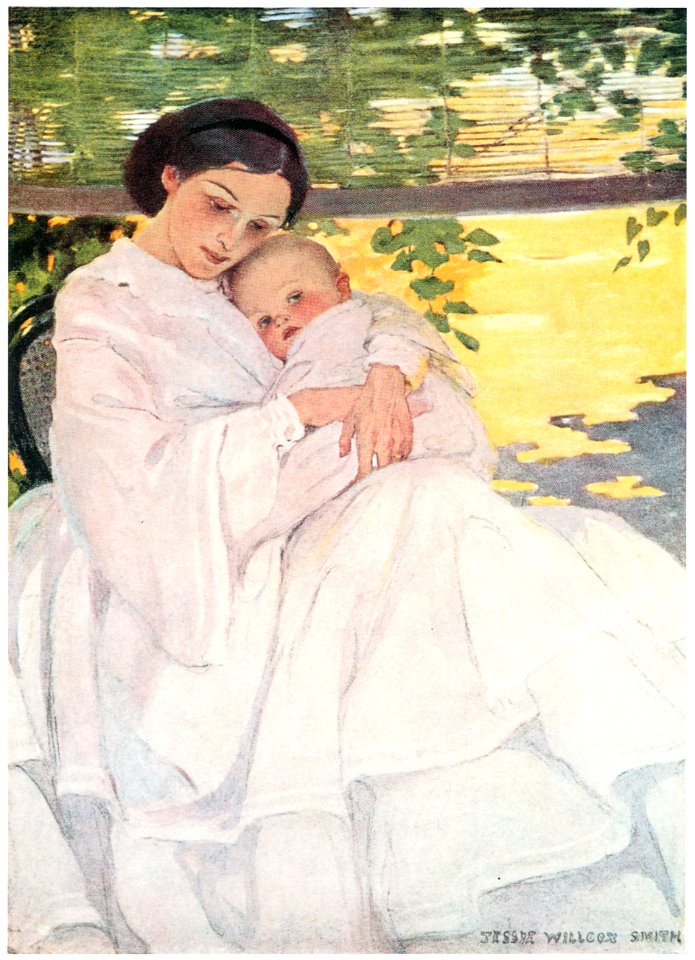 Jessie Willcox Smith – Sweet and Low (A Child’s Book of Old Verses) [from Jessie Willcox Smith: American Illustrator]