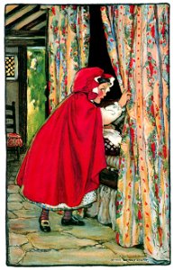 Jessie Willcox Smith – Little Red Riding Hood [from Jessie Willcox Smith: American Illustrator]. Free illustration for personal and commercial use.