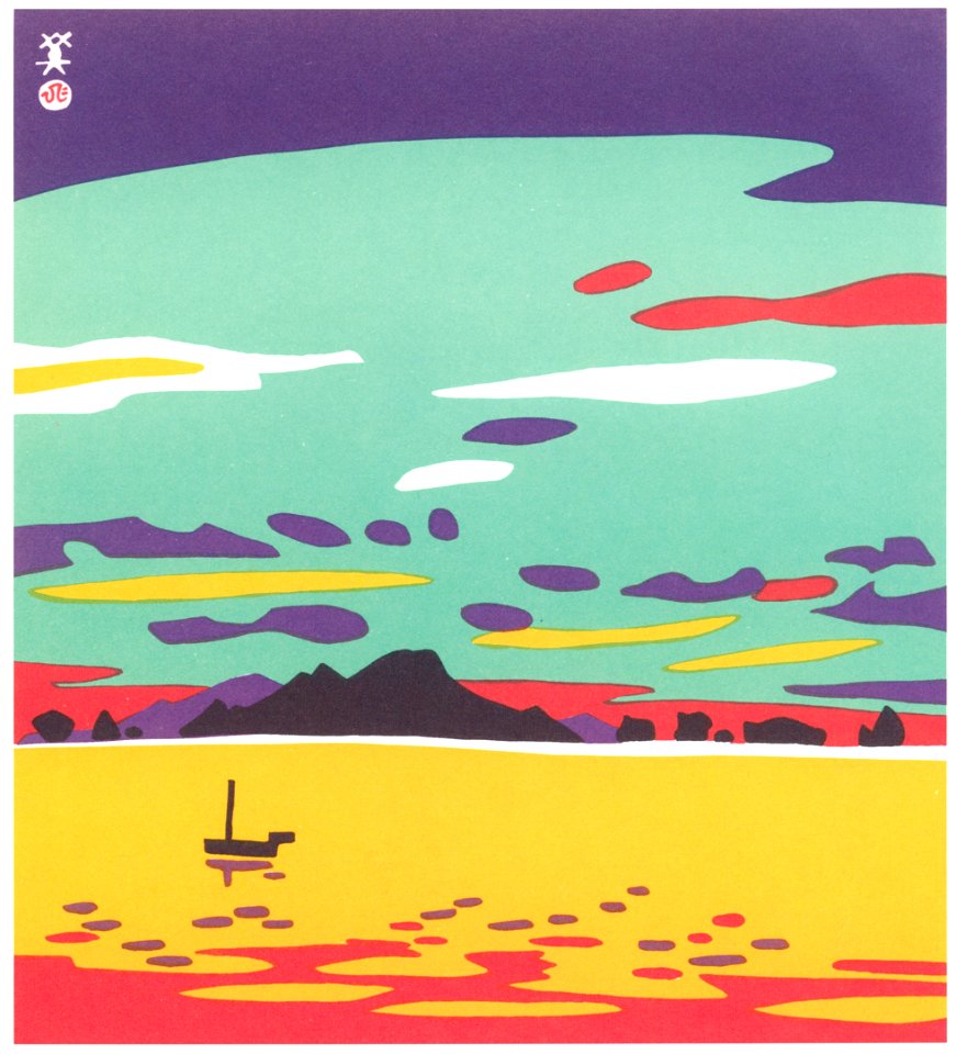 Kawanishi Hide – Ieshima Archipelago [from One Hundred Scenes of Hyogo]