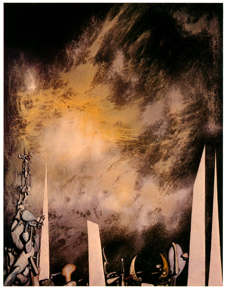 Yves Tanguy – La grande fenêtre [from Mizue No.927]