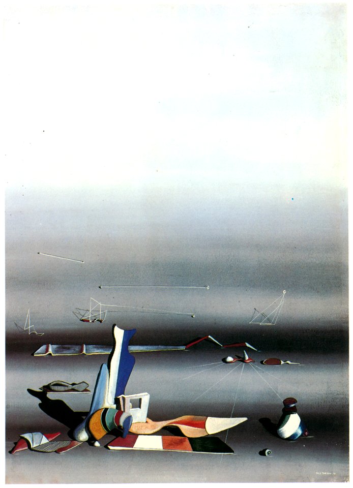 Yves Tanguy – Sans titre [from Mizue No.927]