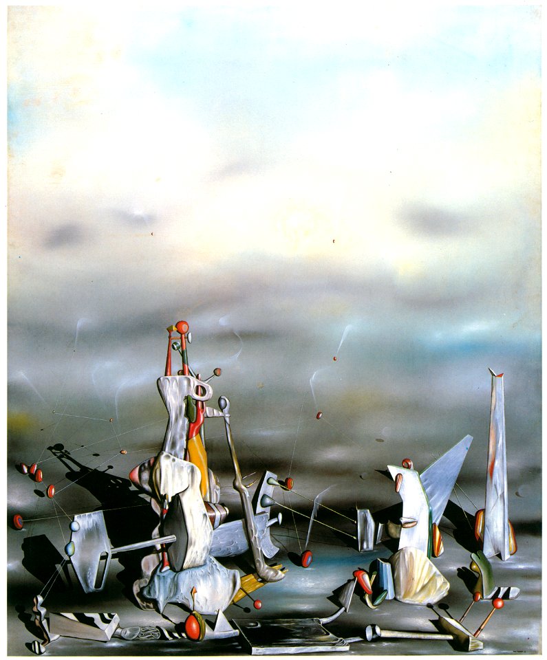 Yves Tanguy – Le Palais aux rochers de fenêtres [from Mizue No.927]