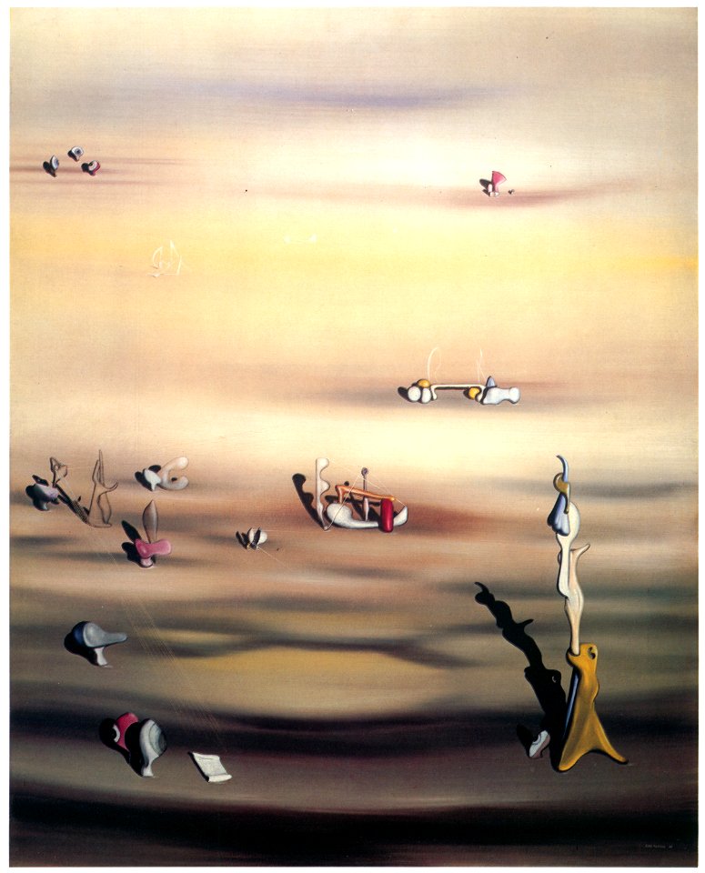 Yves Tanguy – L’Extinction des espèces II [from Mizue No.927]