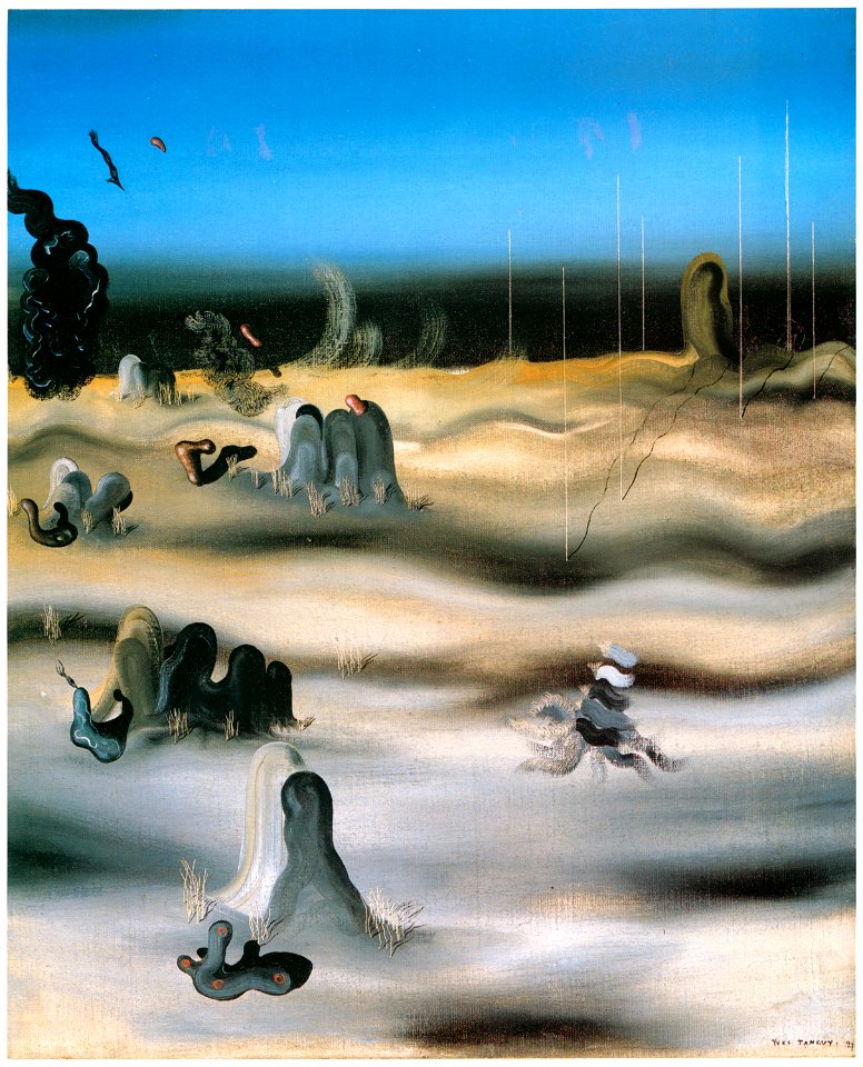 Yves Tanguy – Terre d’ombre [from Mizue No.927]