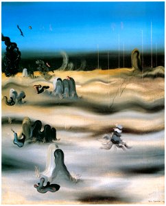 Yves Tanguy – Terre d’ombre [from Mizue No.927]