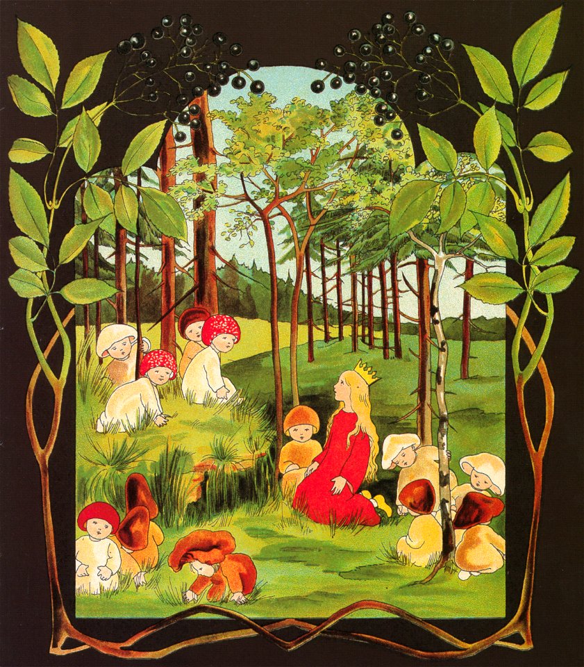 Sibylle von Olfers – Plate 6 [from The Princess in the Forest]