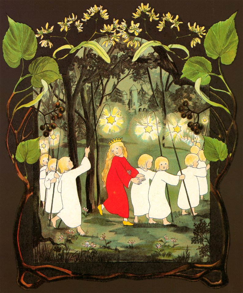 Sibylle von Olfers – Plate 7 [from The Princess in the Forest]