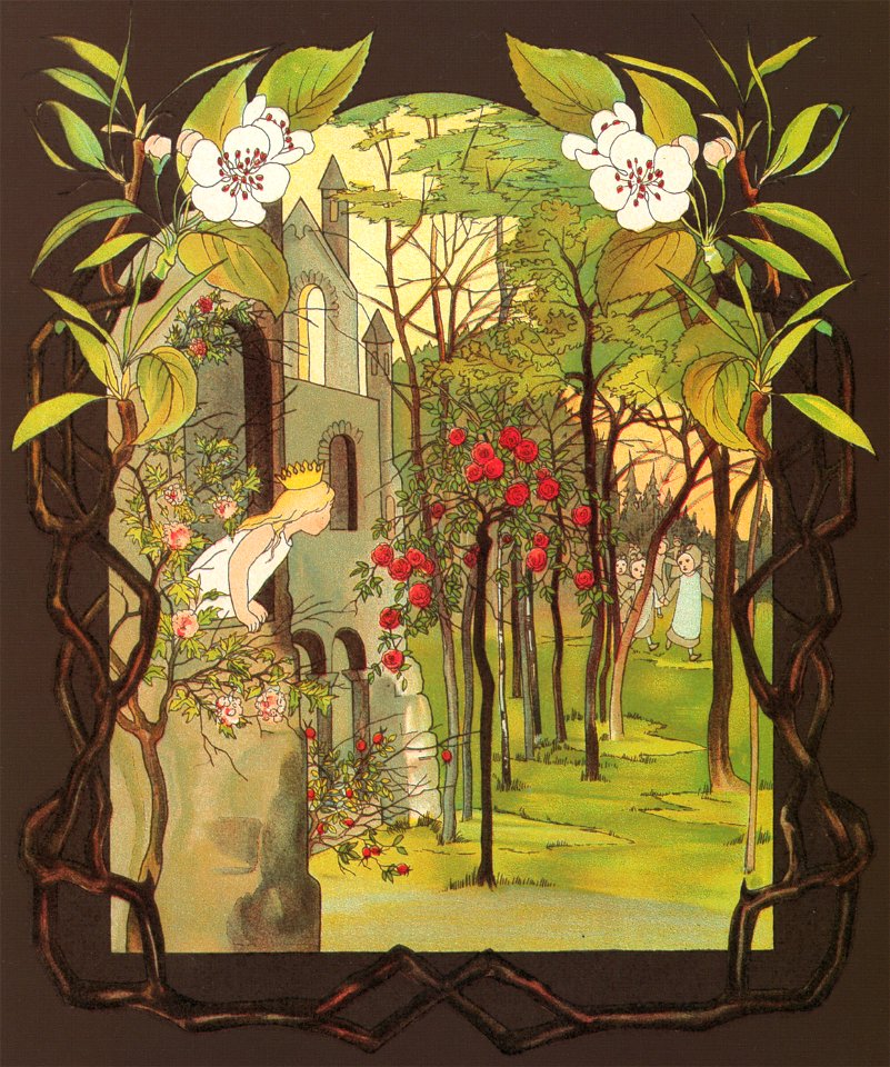 Sibylle von Olfers – Plate 1 [from The Princess in the Forest]