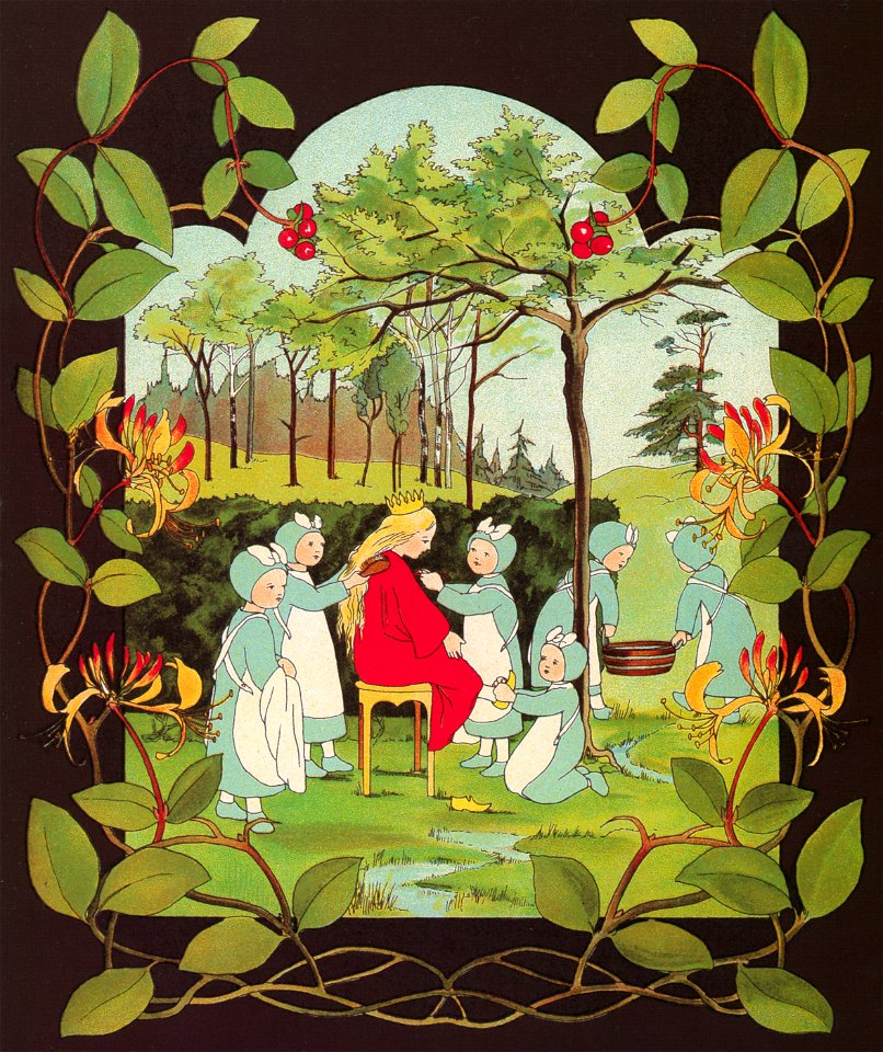 Sibylle von Olfers – Plate 2 [from The Princess in the Forest]