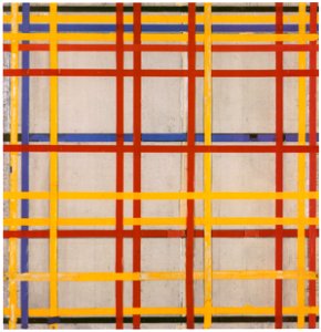 Piet Mondrian – New York City II [from Mondrian: 1872-1944: Structures in Space]. Free illustration for personal and commercial use.