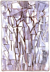 Piet Mondrian – Compositie bomen II [from Mondrian: 1872-1944: Structures in Space]