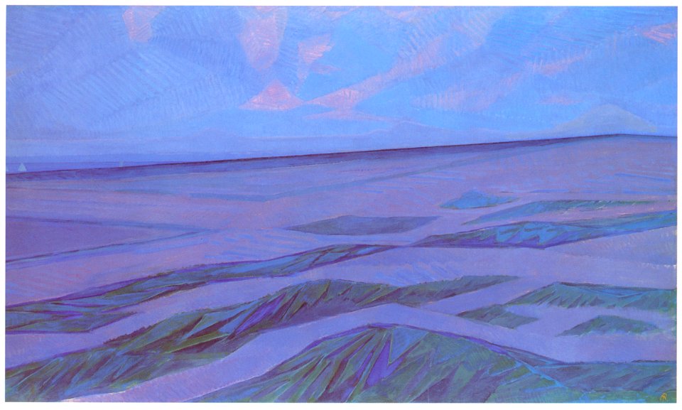 Piet Mondrian – Duinlandschap [from Mondrian: 1872-1944: Structures in Space]