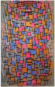 Piet Mondrian – Compositie [from Mondrian: 1872-1944: Structures in Space]
