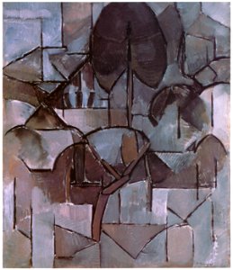 Piet Mondrian – Landschap met bomen [from Mondrian: 1872-1944: Structures in Space]