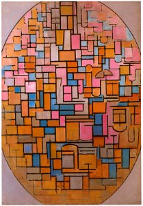 Piet Mondrian – Tableau III [from Mondrian: 1872-1944: Structures in Space]
