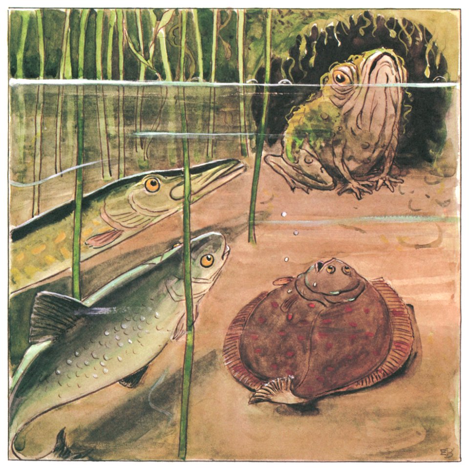Elsa Beskow – Plate 7 [from The Curious Fish]