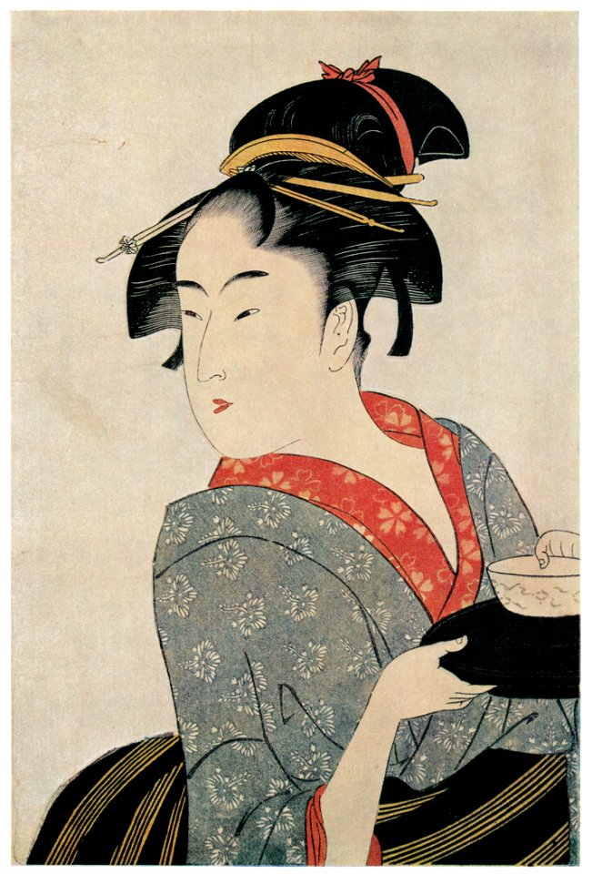 Kitagawa Utamaro – Naniwaya Okita [from Ukiyo-e shuka. Museum of Fine Arts, Boston III]
