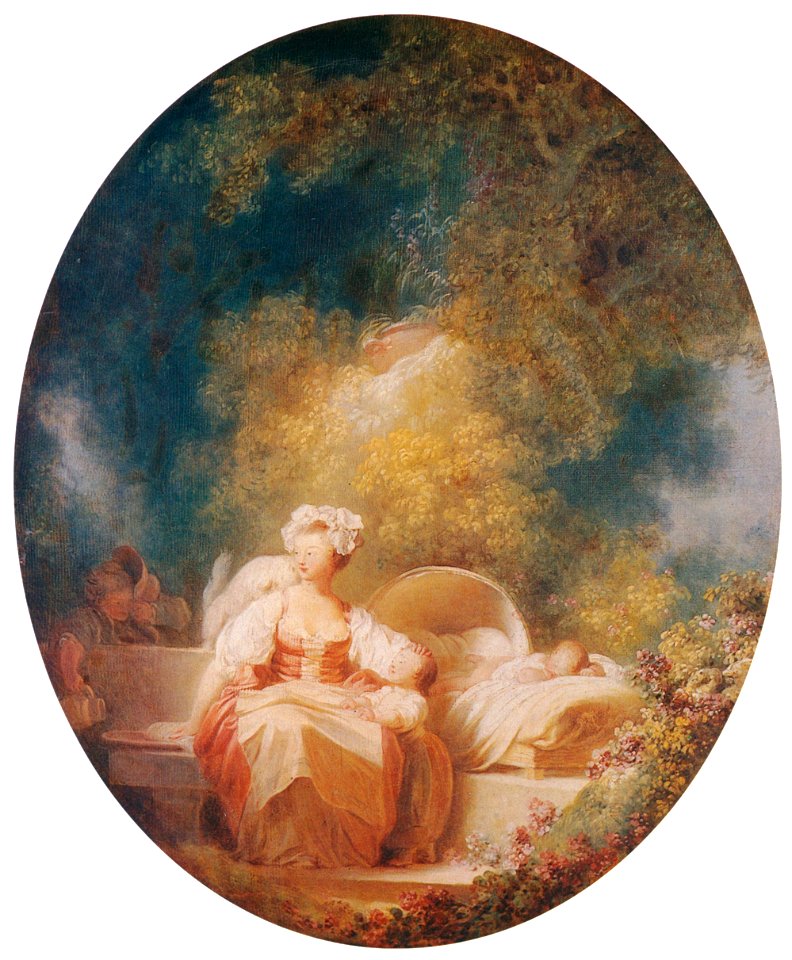 Jean-Honoré Fragonard – THE GOOD MOTHER [from Fragonard]
