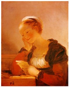 Jean-Honoré Fragonard – THE SOUVENIRS / THE LETTER / THE READER [from Fragonard]. Free illustration for personal and commercial use.