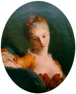Jean-Honoré Fragonard – PORTRAIT OF MARIE-MADELEINE GUIMARD [from Fragonard]