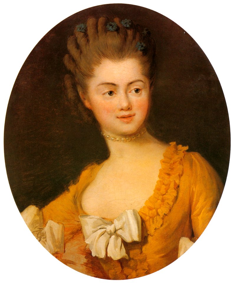 Jean-Honoré Fragonard – PORTRAIT OF MADAME GRIOIS [from Fragonard]