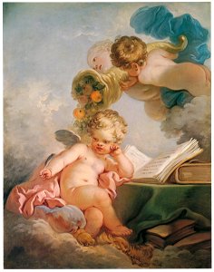 Jean-Honoré Fragonard – DAY [from Fragonard]. Free illustration for personal and commercial use.