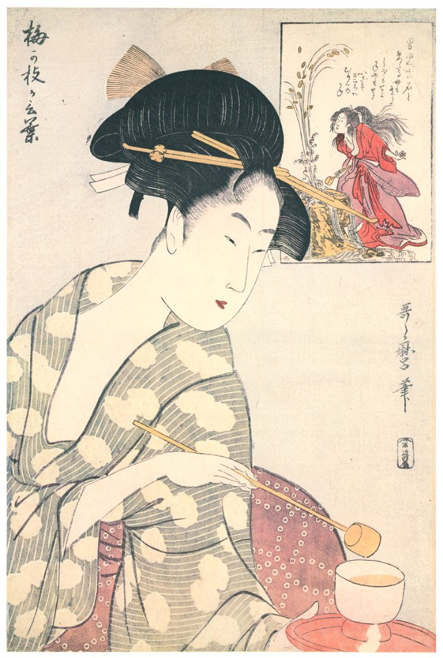 Kitagawa Utamaro – The Story of Umegae [from Ukiyo-e shuka. Museum of Fine Arts, Boston III]