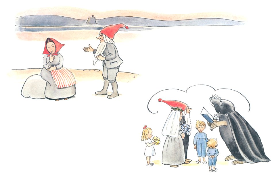 Elsa Beskow – Plate 15 [from The Children of Hat Cottage]