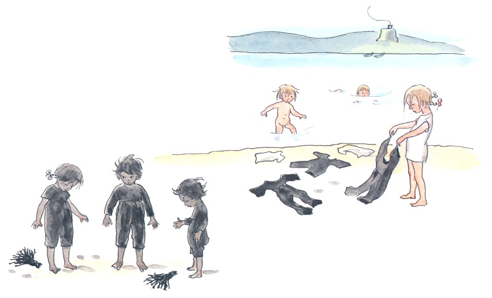 Elsa Beskow – Plate 7 [from The Children of Hat Cottage]