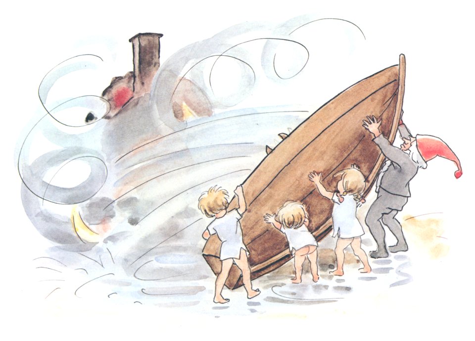 Elsa Beskow – Plate 11 [from The Children of Hat Cottage]