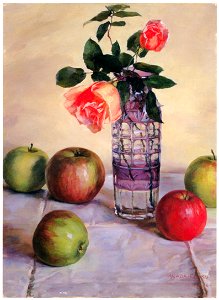 Wada Eisaku – Roses and Apples [from Retrospective Exhibition of Wada Eisaku]