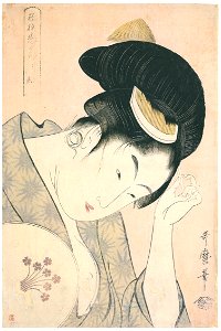 Kitagawa Utamaro – Obvious Love, from the series Anthology of Poems: The Love Section [from Ukiyo-e shuka. Museum of Fine Arts, Boston III]