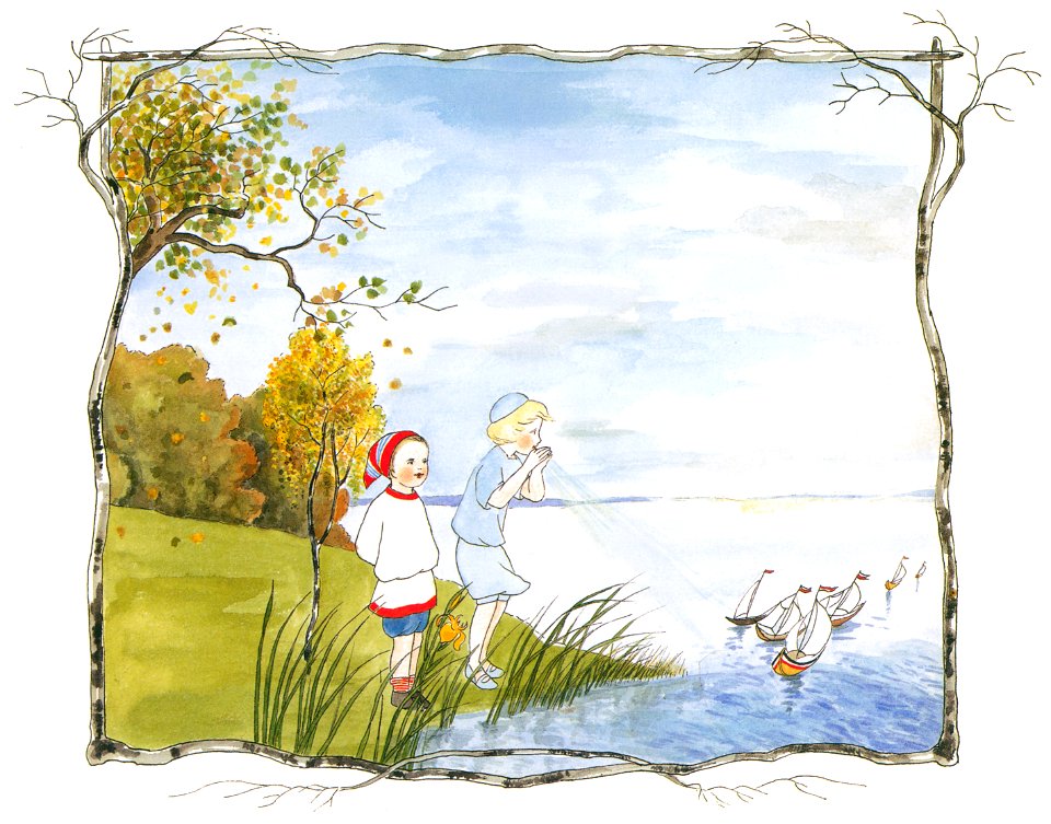 Sibylle von Olfers – Plate 2 [from The Story of the Wind Children]