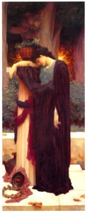 Frederic Leighton – Lachrymae [from Frederick Lord Leighton]. Free illustration for personal and commercial use.