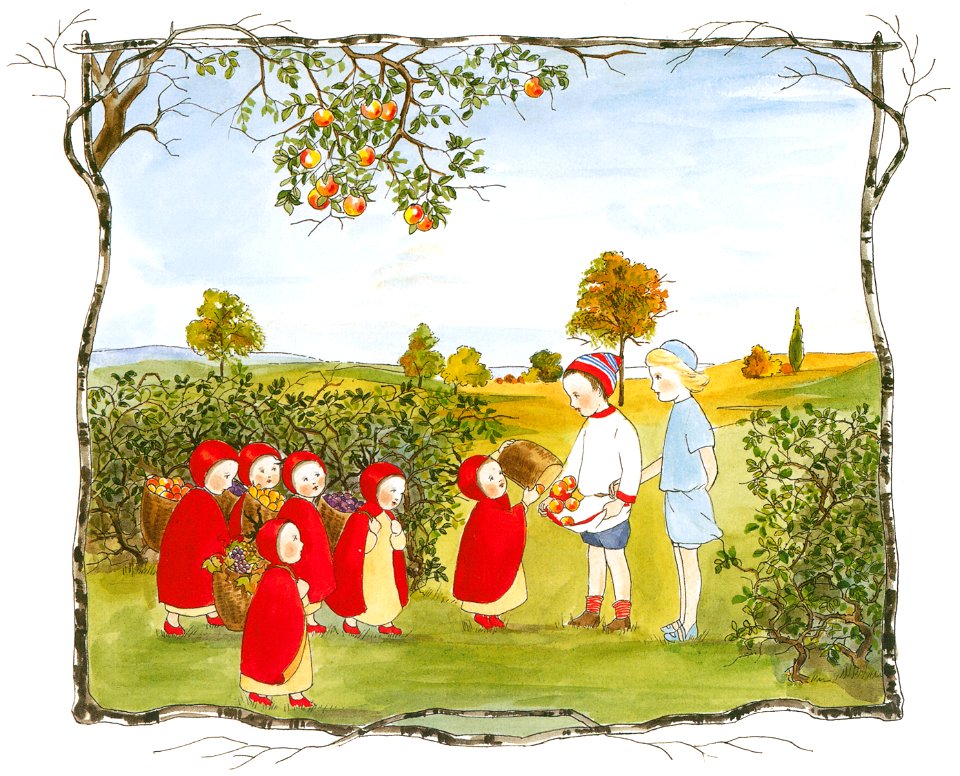 Sibylle von Olfers – Plate 5 [from The Story of the Wind Children]