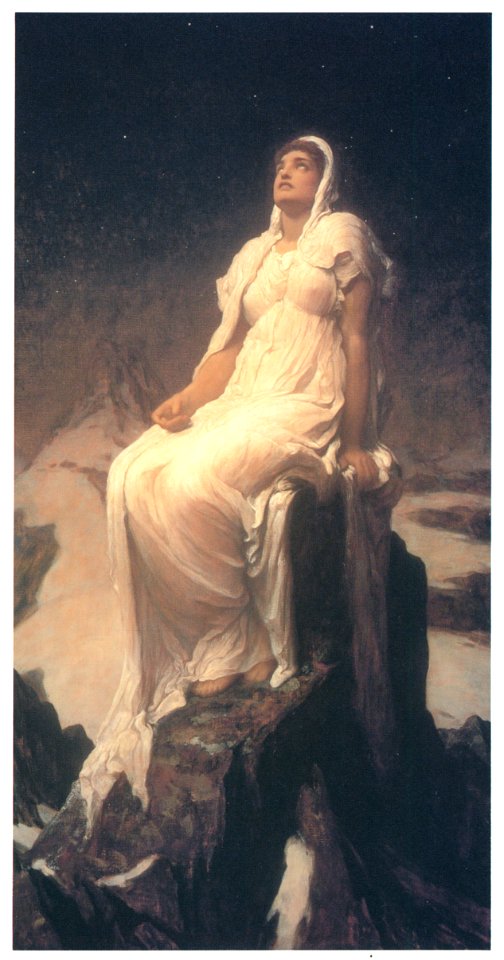 Frederic Leighton – The Spirit of the Summit [from Frederick Lord Leighton]