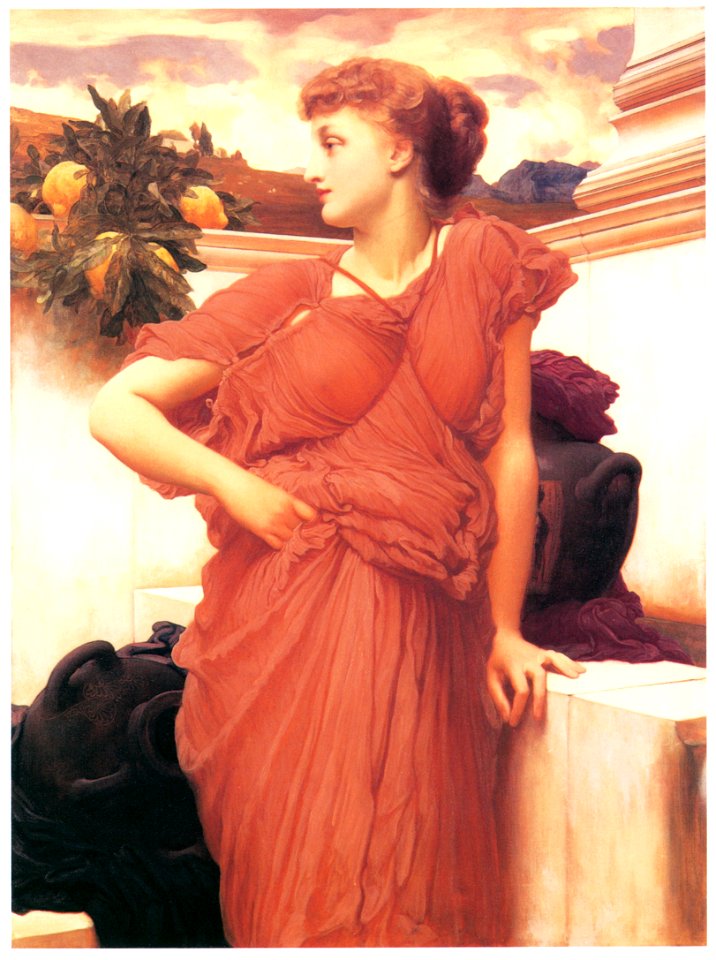 Frederic Leighton – At the Fountain [from Frederick Lord Leighton]