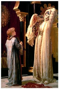 Frederic Leighton – The Light of the Harem [from Frederick Lord Leighton]. Free illustration for personal and commercial use.