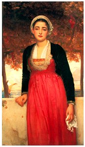 Frederic Leighton – Amarilla [from Frederick Lord Leighton]. Free illustration for personal and commercial use.