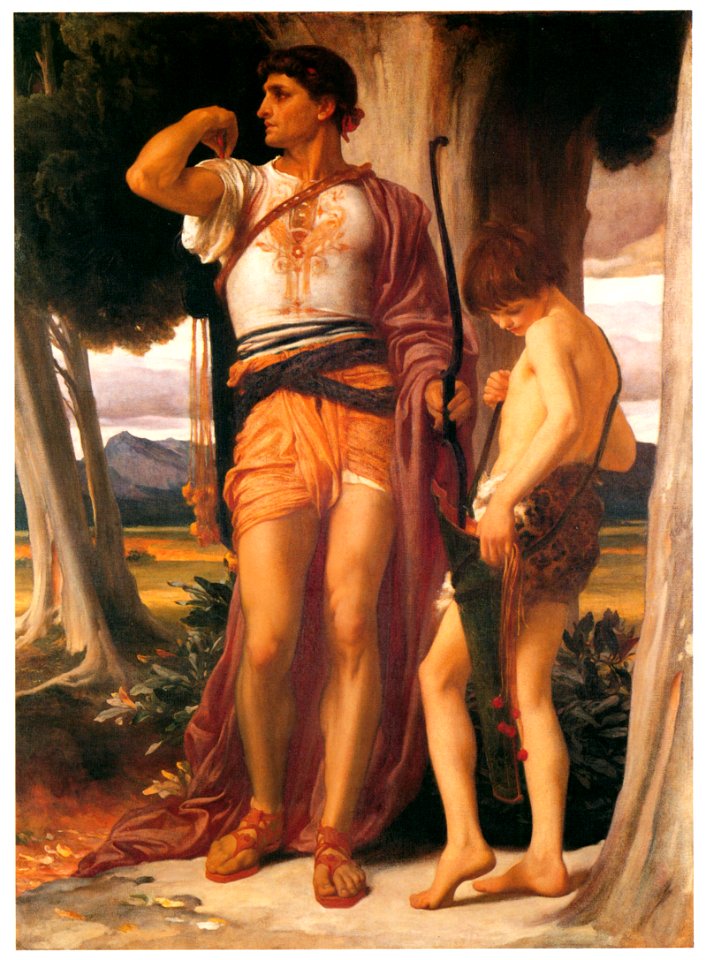 Frederic Leighton – Jonathan’s Token to David [from Frederick Lord Leighton]