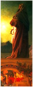 Frederic Leighton – The Star of Bethlehem [from Frederick Lord Leighton]. Free illustration for personal and commercial use.