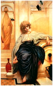 Frederic Leighton – Lieder Ohne Worte [from Frederick Lord Leighton]. Free illustration for personal and commercial use.