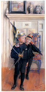 Carl Larsson – Ulf and Pontus [from The Painter of Swedish Life: Carl Larsson]