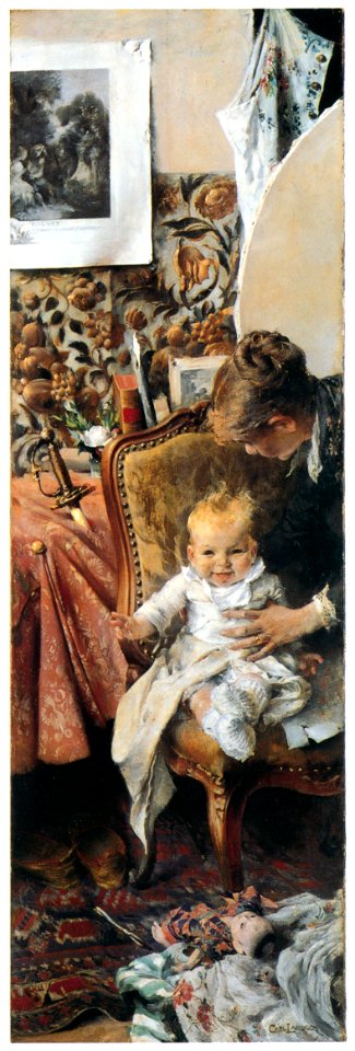 Carl Larsson – Little Suzanne [from The Painter of Swedish Life: Carl Larsson]