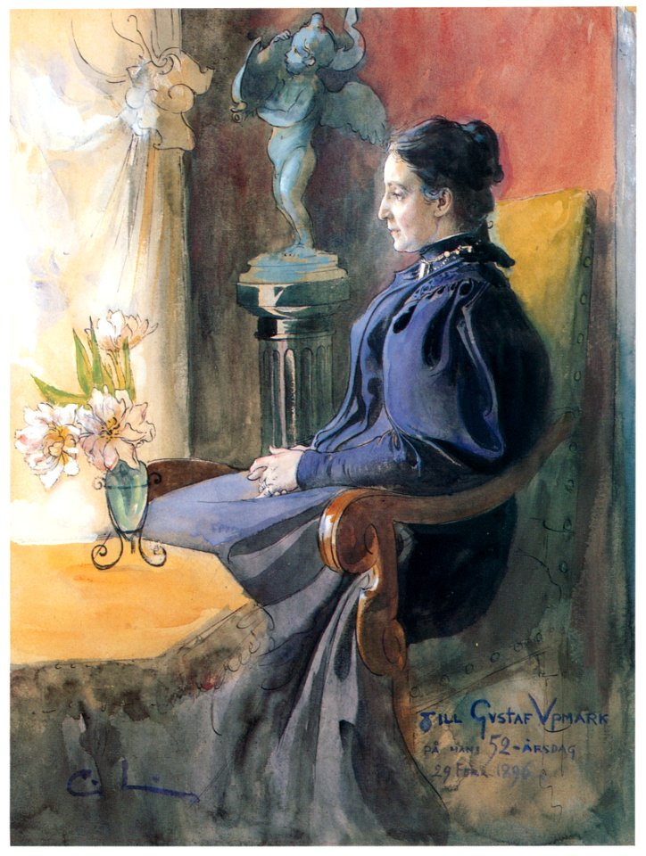 Carl Larsson – Eva Upmark [from The Painter of Swedish Life: Carl Larsson]