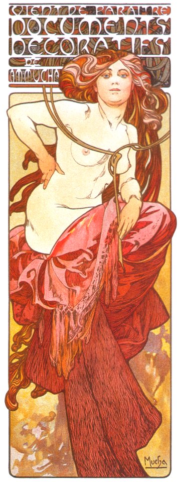 Alphonse Mucha – DOCUMENTS DECORATIFS 2 [from Alphonse Mucha: The Ivan Lendl collection]